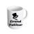 Grandfather Top Hat & Moustache Design Wedding Ceramic Mug