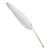 White Goose feather quill ball pen