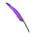 Purple Goose feather quill ball pen