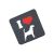 I Love Beagles Drinks Coaster