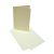 Pack of 10 Ivory Coloured Cards, Inserts & Envelopes - Med