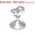 250 packs of 12 Heart Shaped Chrome Place Card Holders Bulk Deal