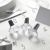 Silver Lid Crystal-Shaped Bubbles (Pack of 24)