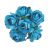 Pack of 144 Miniature Decorative Baby Blue Tea Roses