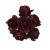Pack of 144 Miniature Decorative Burgundy Tea Roses