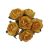 Pack of 144 Miniature Decorative Gold Tea Roses