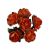 Pack of 144 Miniature Decorative Orange Tea Roses