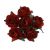 Pack of 144 Miniature Decorative Red Tea Roses