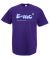 E=MC2 Design Mens Purple T Shirt
