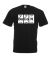 Periodic Table Bacon Design Mens Black T Shirt