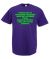 Offended Design Mens Purple T Shirt