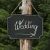Hanging Chalkboard Sign and Chalks (TDZ7)