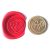 Single Wax sealing coin design 115 Wedding / Valentines Filigree Love Heart design