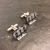 Silver Crown Union Jack Cufflinks by London Designer Mojiana