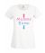 Mummy & Bump (Boy) Design Ladies White T Shirt