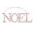 Red & White Noel Hanging Christmas Plaque (DWC)