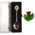 Crown Design Silver Souvenir Spoon with Scottish Thistle design