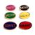 Oval MERIT lapel pin badge in 6 colours