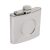 Polished 6oz Hip Flask with 50mm Recess