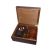 Cherry Humidor H & D & Ashtray & Cutter (40 Size)