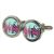 Contemporary Mr & Mrs Wedding Cufflinks