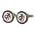 Pink Background Male Sign Cufflinks