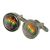 Same Sex Men Love Heart Rainbow Cufflinks