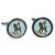 Huntsman on Horseback Equestrian Horse jockey cufflinks