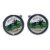 Horse racing Jockey on horseback Equestrian Cufflinks