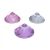 5cm Diamond Look Facet Cut Large Table Crystals