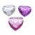 5cm Diamond Look Heart Shaped Table Crystals