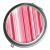 Red Stripes Design Handbag Mirror