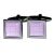 Square Pink Pattern Cufflinks