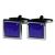 Square Purple Pattern Cufflinks