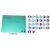 Blue Wedding Guest Book with 2 Coin Motif Designs + Personalised Foil Printing