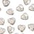 Heart Shaped Clear Table Crystals (Pack of 200)