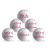 Pack of 3 Wedding theme Golf Balls for Girls + 3 FREE Pink Golf Tees