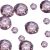Mixed Size Lavender Lilac Table Crystals (Pack of 350)