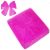 Hot Pink Chair Bows (Pack of 6)