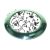 Black & White Contemporary Ladies Round Handbag Mirror