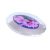 Oval Handbag Mirror with Gorgeous Azalea Design