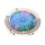 Vivid Blue Floral Design Handbag Hanger, Presented with Organza Bag