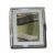 Square Windowed Nickel Double Sided Cigarette Case
