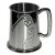 Embossed Golfer Pewter Tankard