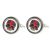 Union Jack Skull Logo Coin Cufflinks