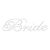 Rhinestone Crystal iron on T Shirt Design - Bride