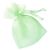 Small Mint Green Organza Bags (Pack of 10)