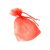 Small Red Organza Bags (Pack of 10)