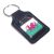 Bonded Leather Key Fob with Welsh Flag