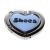 Heart Shaped Handbag Hanger Shoes Design, Presented with Organza Bag